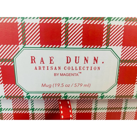 Rae Dunn FELIZ NAVIDOG +‎ HAPPY HOWLIDAYS Mug set of 2 - 19.5 ounce Ceramic Cups - Picture 6 of 6